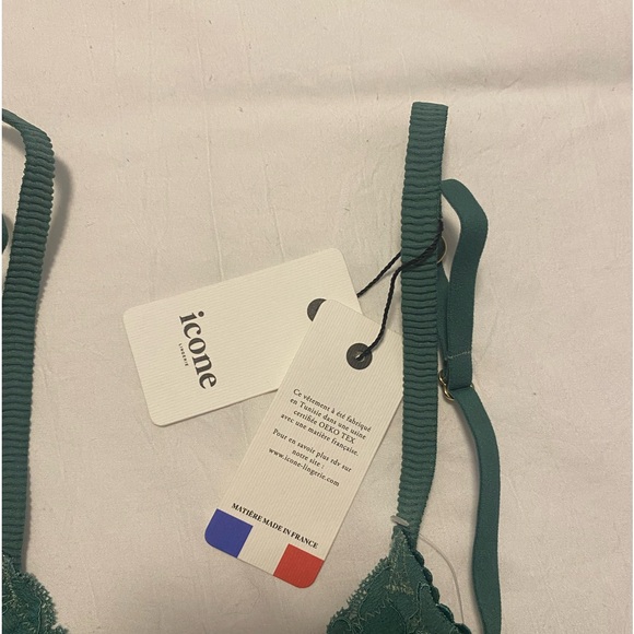 Sofia Green Lace Bra - Picture 5 of 6